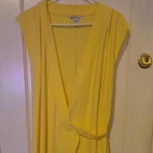 Athleta | Sunny Yellow Midi Dress